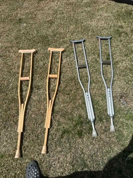 Photo of free Crutches (Bellerose) #1