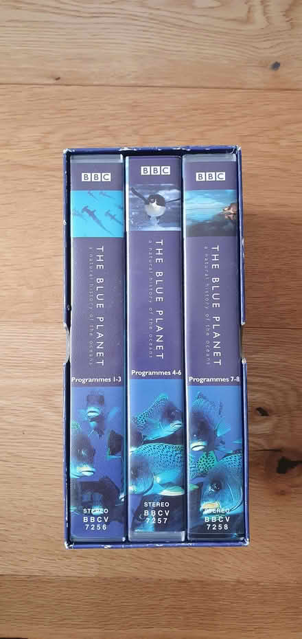 Photo of free Blue Planet -series 1 - 3 VHS tapes (Cowan Bridge LA6) #1