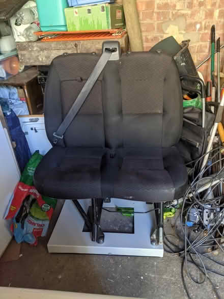Photo of free Double van seats (WA6 Frodsham.) #1