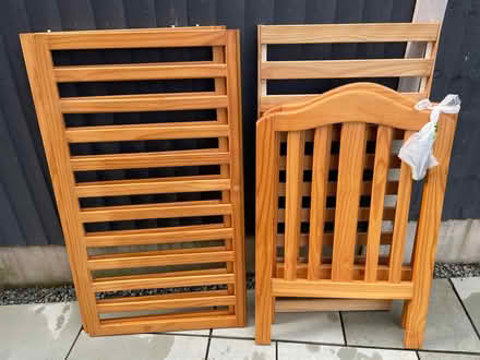 Photo of free Wooden cot bed (Shelton SY3) #1