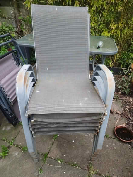 Photo of free 6 garden chairs (Glenageary) #1