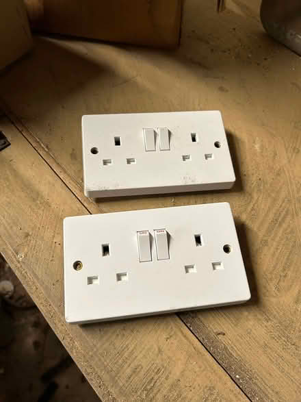 Photo of free New electric socket boxes to wire in (Norham Manor OX2) #1