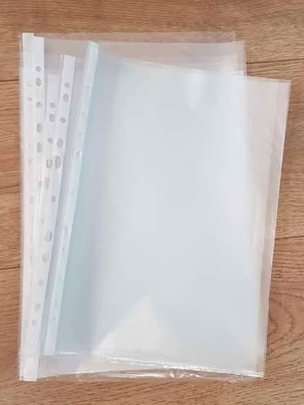 Photo of free Plastic document sleeves (Kettlesing Bottom HG3) #1