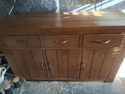 Photo of free Solid wooden side board (birmingham) #1
