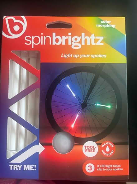 Photo of free Spinbrightz LED bike decoration (Wheat Ridge) #1