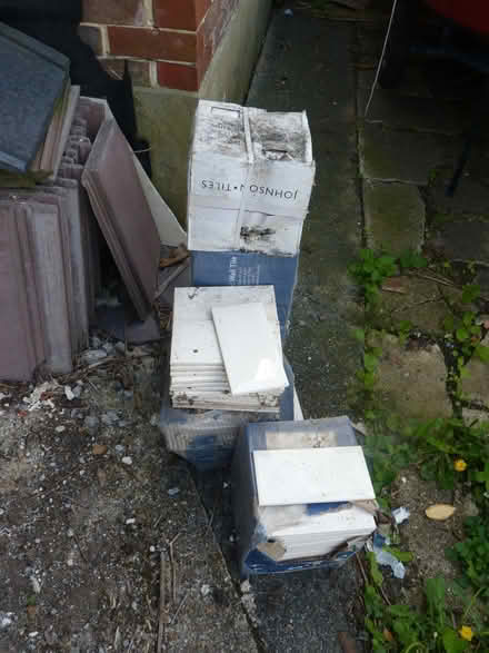 Photo of free White bevelled tiles. (Emsworth PO10) #2