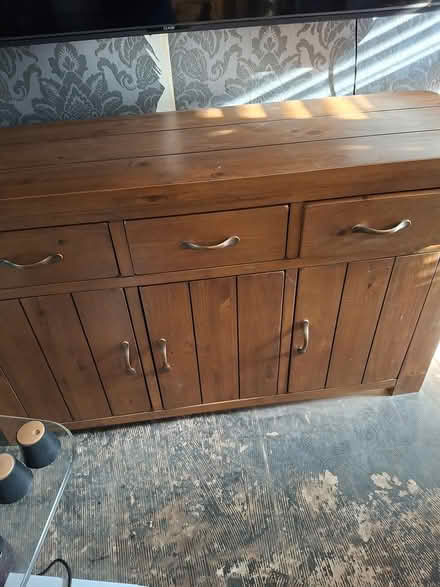 Photo of free Solid wooden side board (birmingham) #2