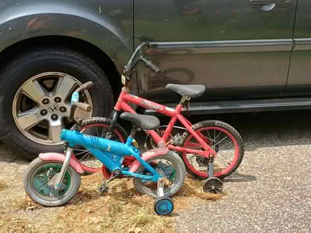 Photo of free 2 toddler bicycles (Newport News, Bruton Ave) #1