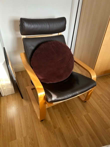 Photo of free Leather IKEA chair (darwen BB3) #2