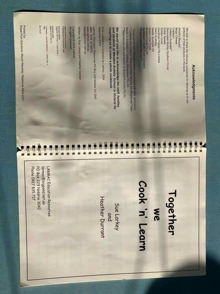 Photo of free Child's Cook Book (IP4) #3
