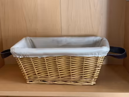 Photo of free Rectangular basket/fabric liner (Orleans - Chapel Hill South) #1