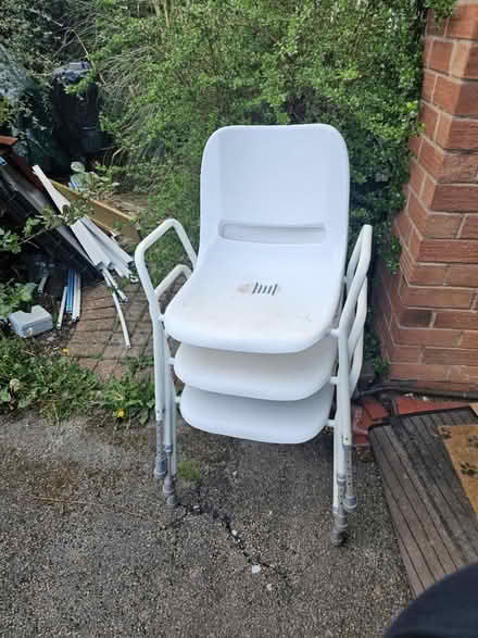Photo of free 3 x shower seats (CH43 prenton) #1
