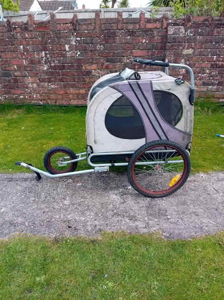 Photo of free Doggyhut dog trailer/pushchair (Birchgrove, cardiff CF14) #1