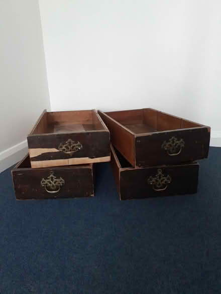Photo of free 4 x wooden desk drawers (Mildmay N1) #1