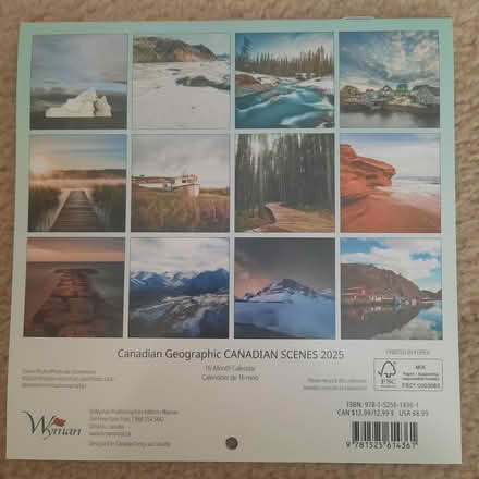 Photo of free Small 2025 wall calendar (Orleans) #2