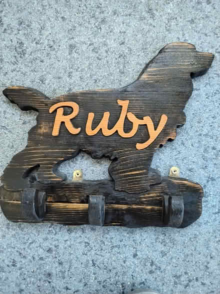 Photo of free Wooden hanger for dog leads etc. (Little Neston CH64) #1