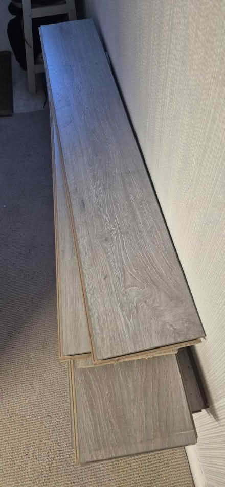 Photo of free Grey laminate flooring (Warminster BA12) #1