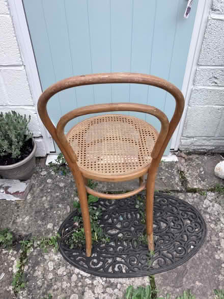 Photo of free Bentwood chair with rattan seat (Topsham EX3) #1