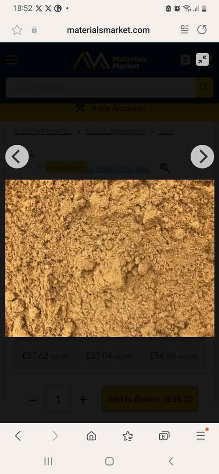 Photo of Sand (Caldecott OX14) #1