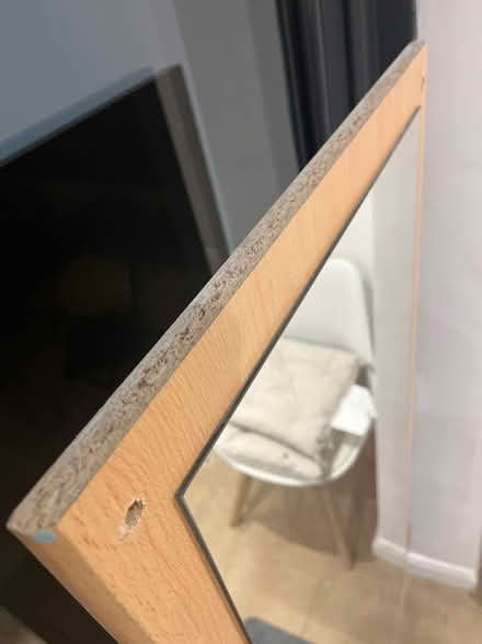 Photo of free Mirror stuck to old wardrobe door (Whitehill SG4) #3