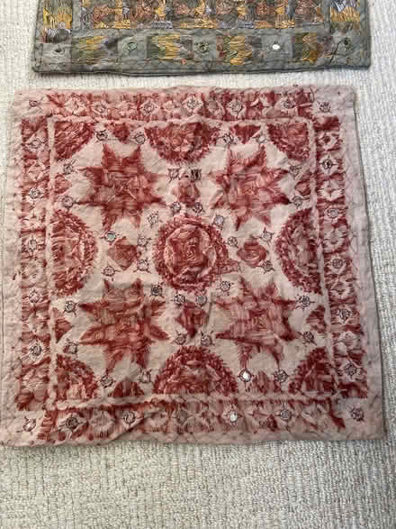 Photo of free Antique textile cushion covers (Abingdon OX14) #3