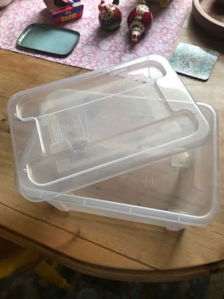 Photo of free Small plastic storage (Ebley GL5) #1