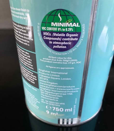 Photo of free Eggshell Interior Wood/Metal Paint (AB12) #2