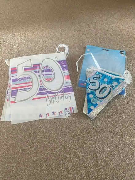 Photo of free 50th birthday banners (Privett PO12) #1