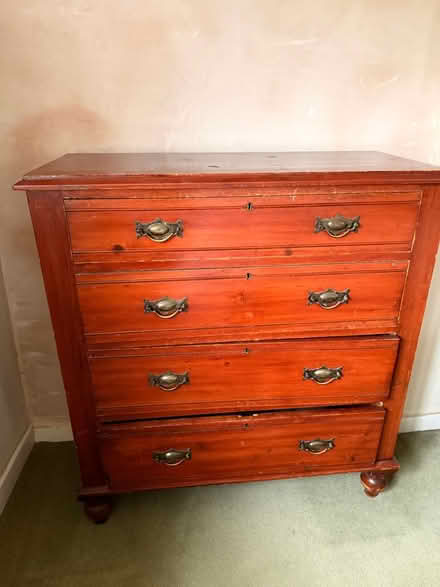 Photo of free Antique chest of drawers (Near Thirsk YO7) #1