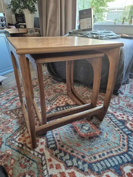 Photo of free Two mid century side tables (Clerwood EH12) #2