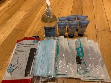 Photo of free PPE face masks & anti bac (W12) #1