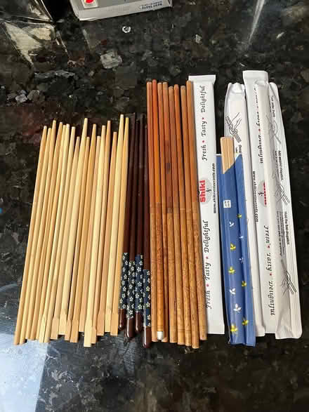 Photo of free assorted chopsticks (White Oaks area of San Carlos) #1
