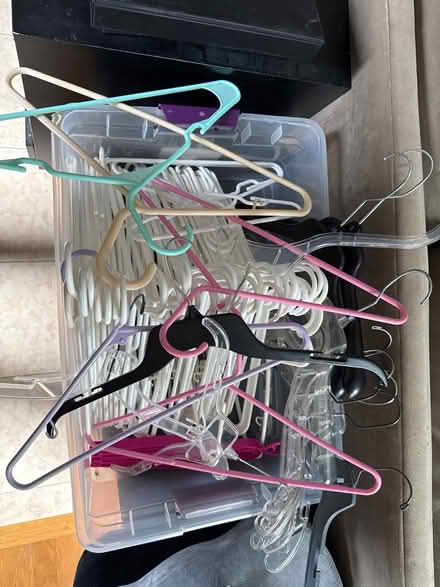 Photo of free Lots of random hangers (Newtonville) #1