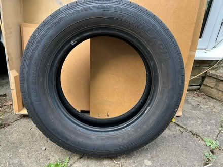 Photo of free Large tire 185/75/16 (Hanworth Park TW13) #1