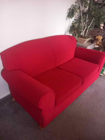 Photo of free red bed settee sofa (Arleston TF1) #4