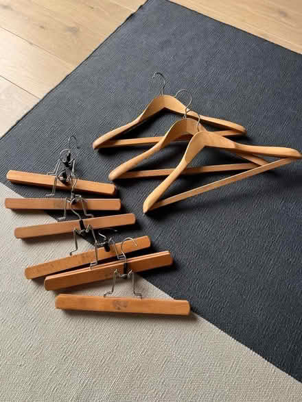 Photo of free Wooden hangers (Broomhall S11) #1