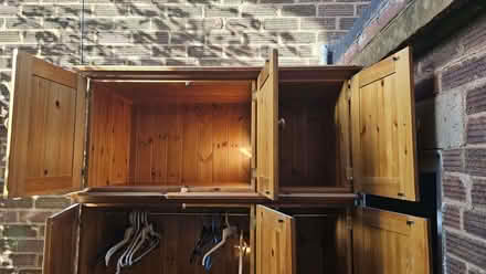 Photo of free Pine wardrobe. (Handsworth B21) #2