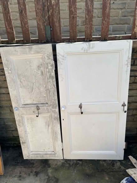 Photo of free Pair of cupboard doors. (Frizinghall BD9) #1