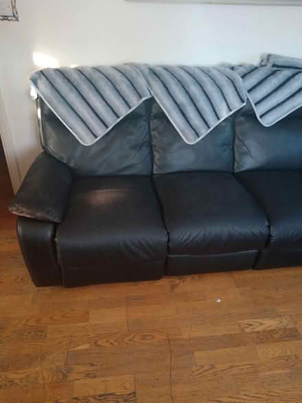 Photo of free 3 seat recliner sofa (SE25) #1