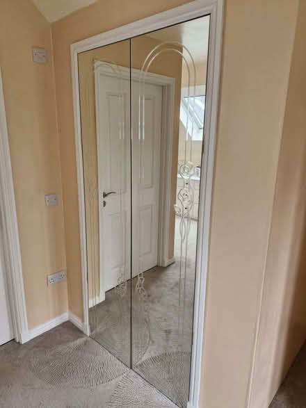 Photo of free Mirrored Wardrobe Doors - 2 sets (Sauchie FK10) #1