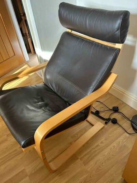 Photo of free Leather IKEA chair (darwen BB3) #3