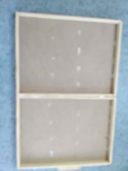 Photo of free Light wooden carry box/display case (Little Neston CH64) #1