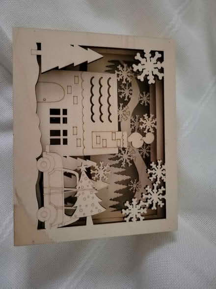 Photo of free Wood Christmas craft (Arlington) #1