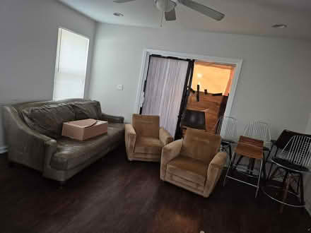 Photo of free 2 sofas and 2 chairs (1227 pangola dr, 32205) #1
