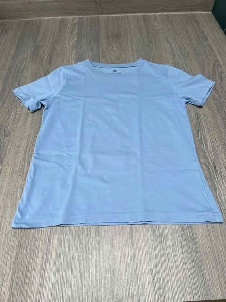 Photo of free Plain light blue H&M T-Shirt. 8-10 years. Good condition (Southsea PO4) #1