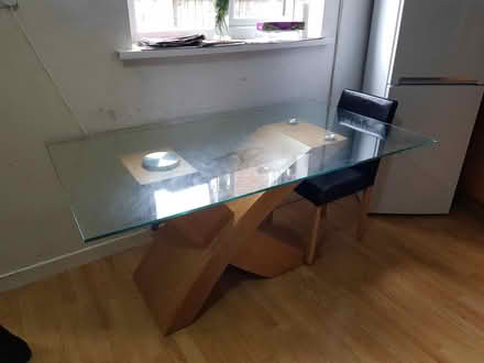 Photo of free Solid glass dining table (Coventry CV6) #2
