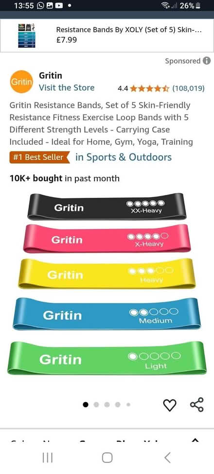 Photo of Resistance bands (Stisted CM77) #1