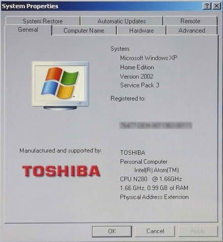 Photo of free Toshiba Netbook NB200 (Hitchin SG5) #2