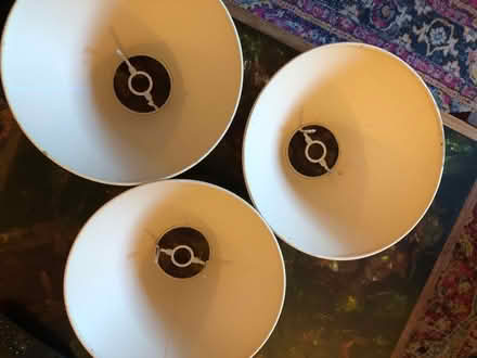 Photo of free Beige lamp shades (Combe Down) #1