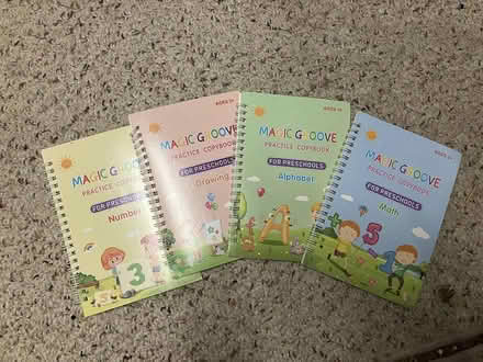 Photo of free New preschool workbooks (Arlington/West Medford line) #1